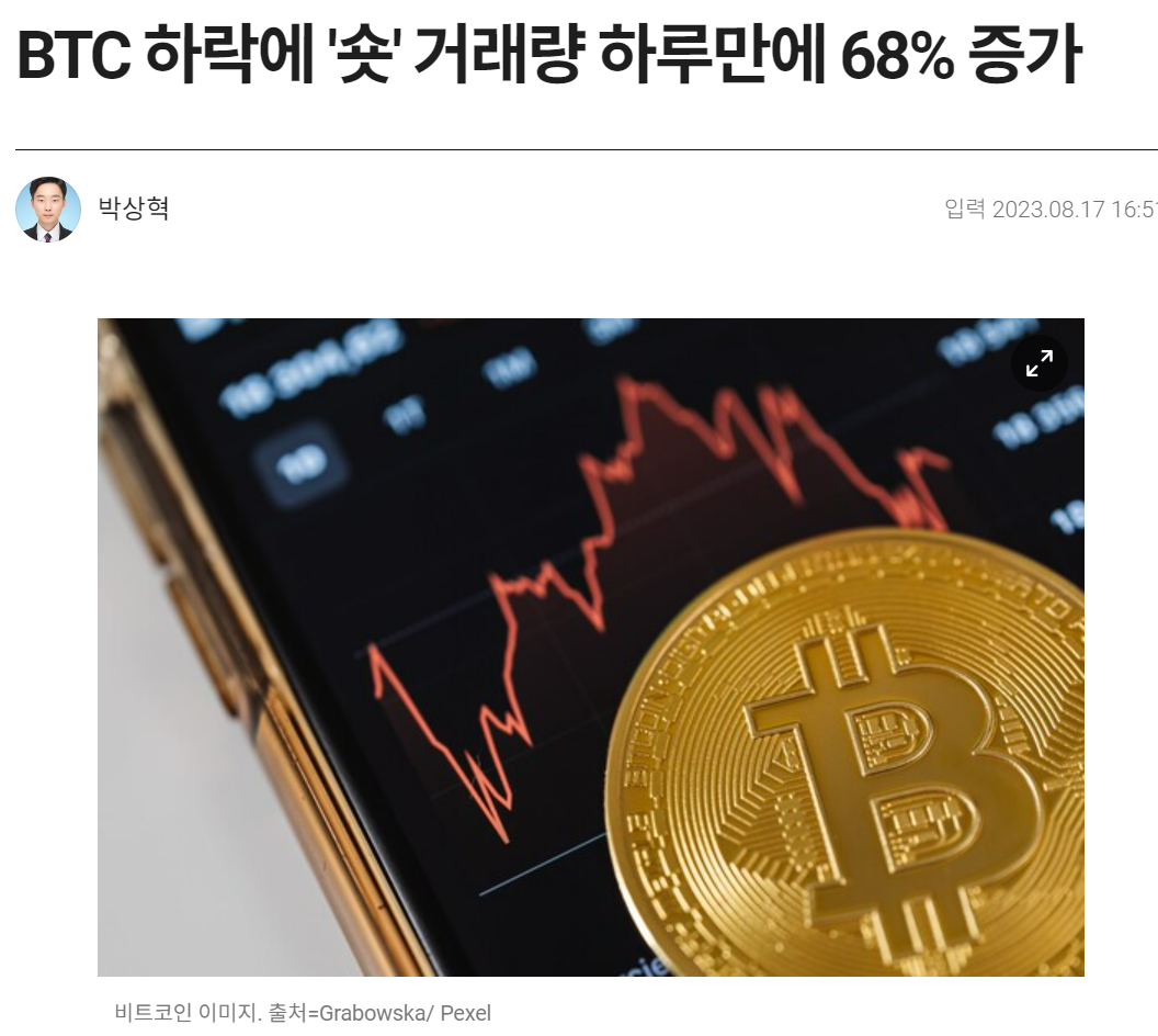 BTC 하락 원인, 전 세계 거래량으로 분석 < 디애셋프로 < 뉴스 < 기사본문 - 디지털애셋 (Digital Asset)
