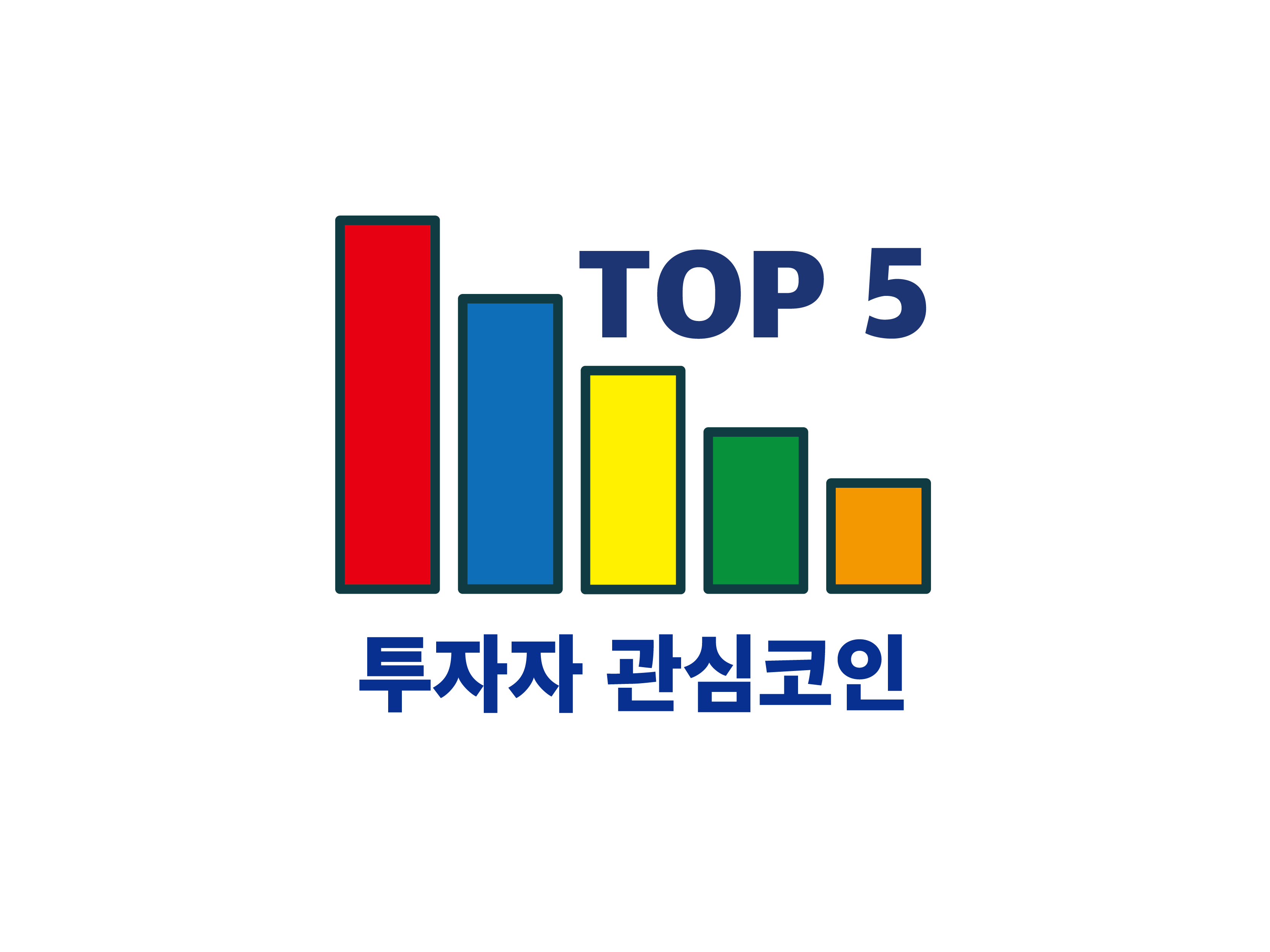 현재 가상자산 투자자 관심 코인 Top 5 < 마켓매트릭스 < 기사본문 - 디지털애셋 (Digital Asset)