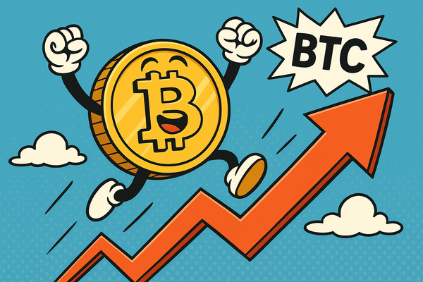 비트코인 시세 상승 이미지. 출처=챗GPT