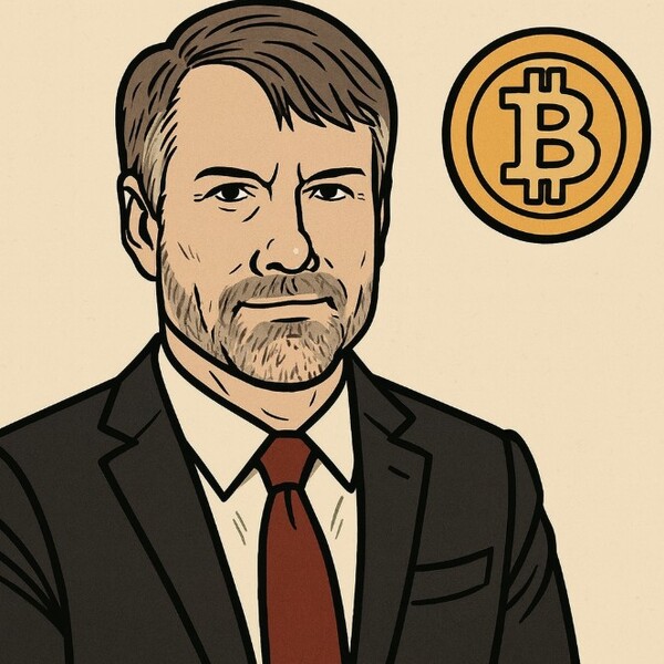 마이클 세일러 스트래티지 의장과 BTC(비트코인) 이미지. 출처=챗GPT