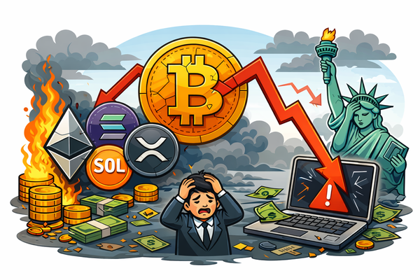 시총 상위 30개 코인, '10월 사태' 직전 대비 48% 폭락